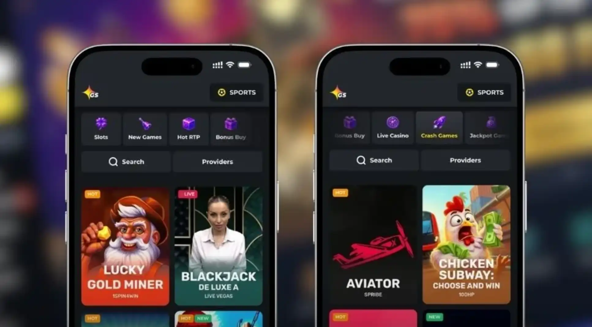 GoldenStar Casino App Screenshot